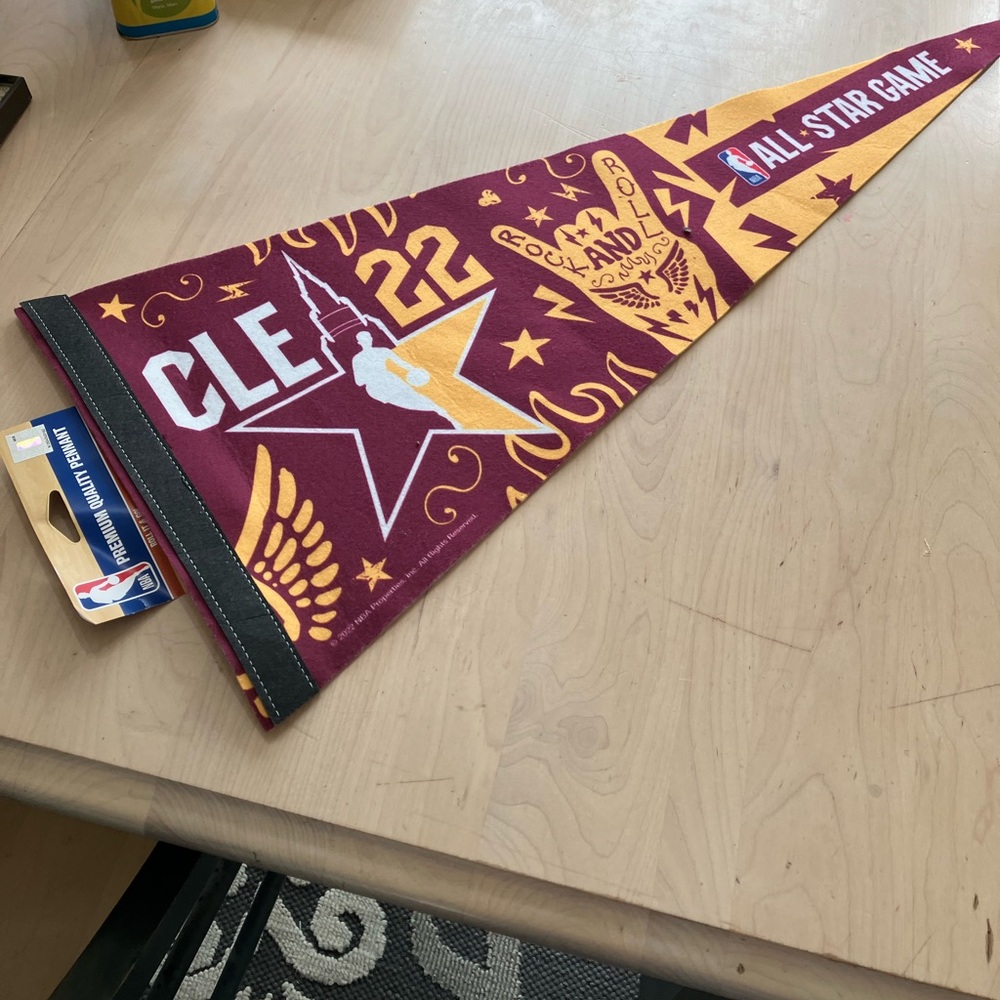 NWT 2022 NBA All Star Game Pennant